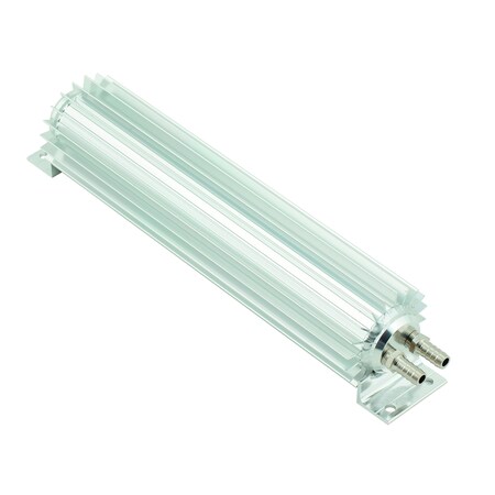 Mr Gasket Transmission Cooler 12 Width x 4 Height x 4 Depth Hose Barb 38 Inlet 7365G